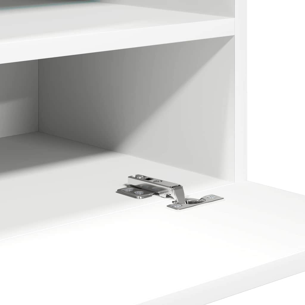 wall cabinets with LED lights for TV (2 pieces)