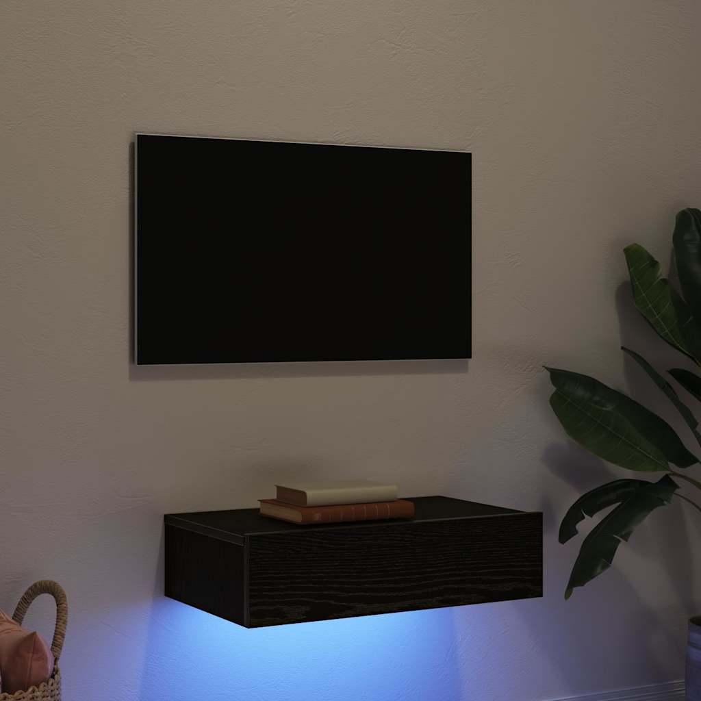 TV cabinet with LED lights