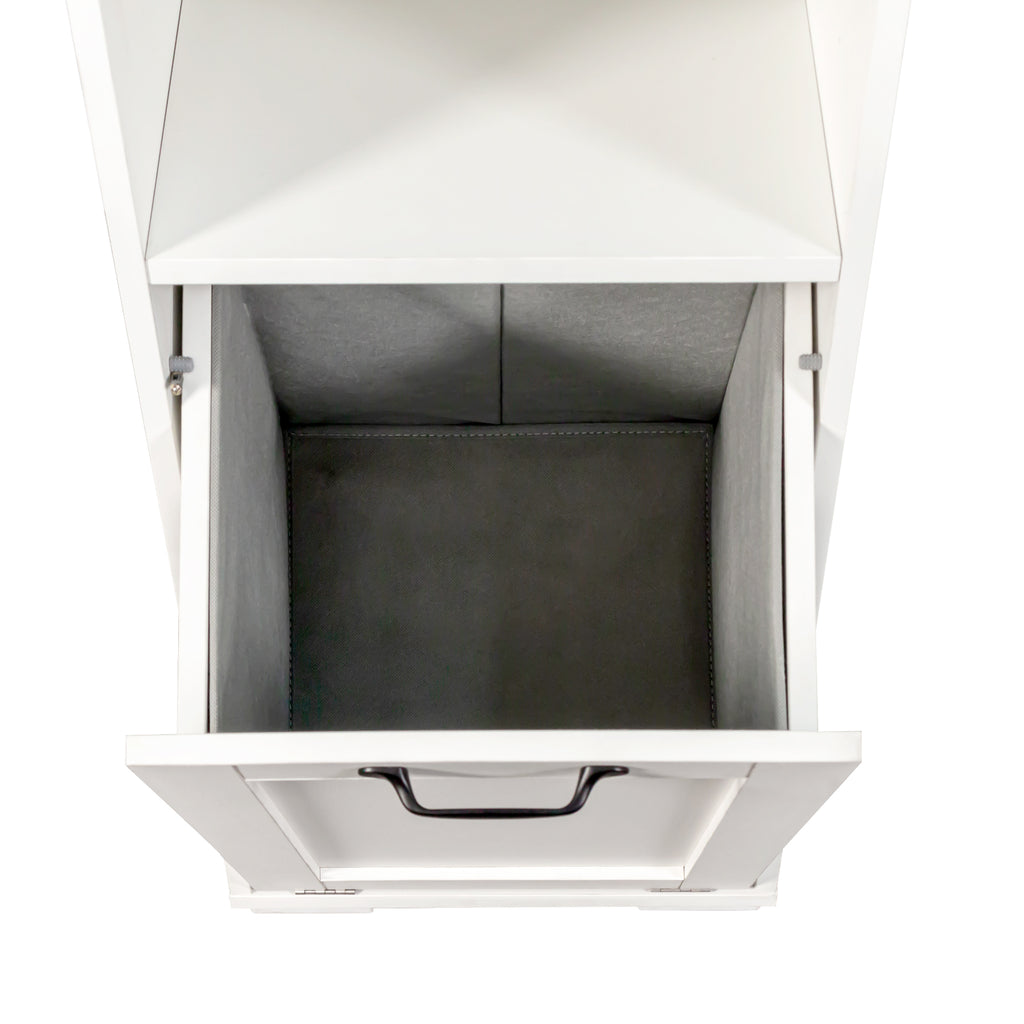 Laundry Cabinet ,with 1 Removable Liner Bags