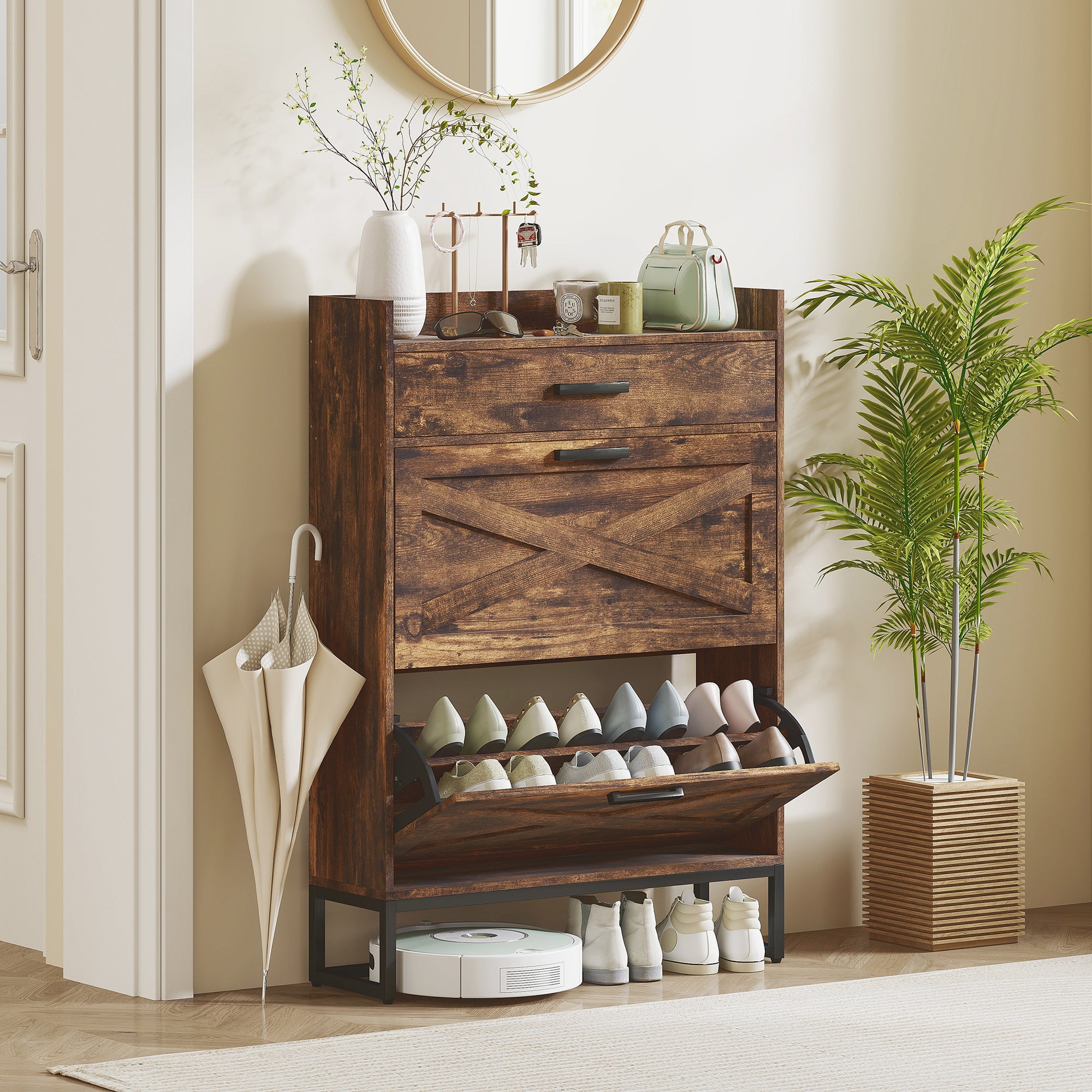 Shoe Storage Cabinet