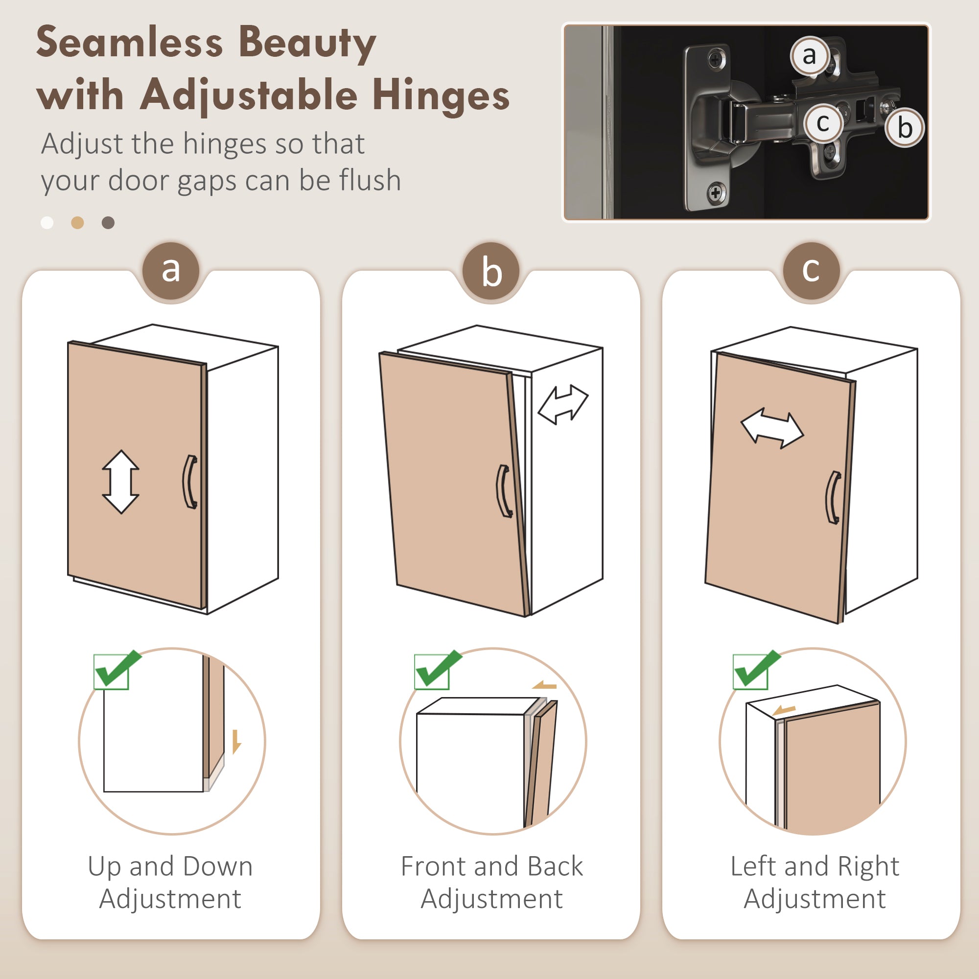 Kitchen Pantry Storage Cabinet