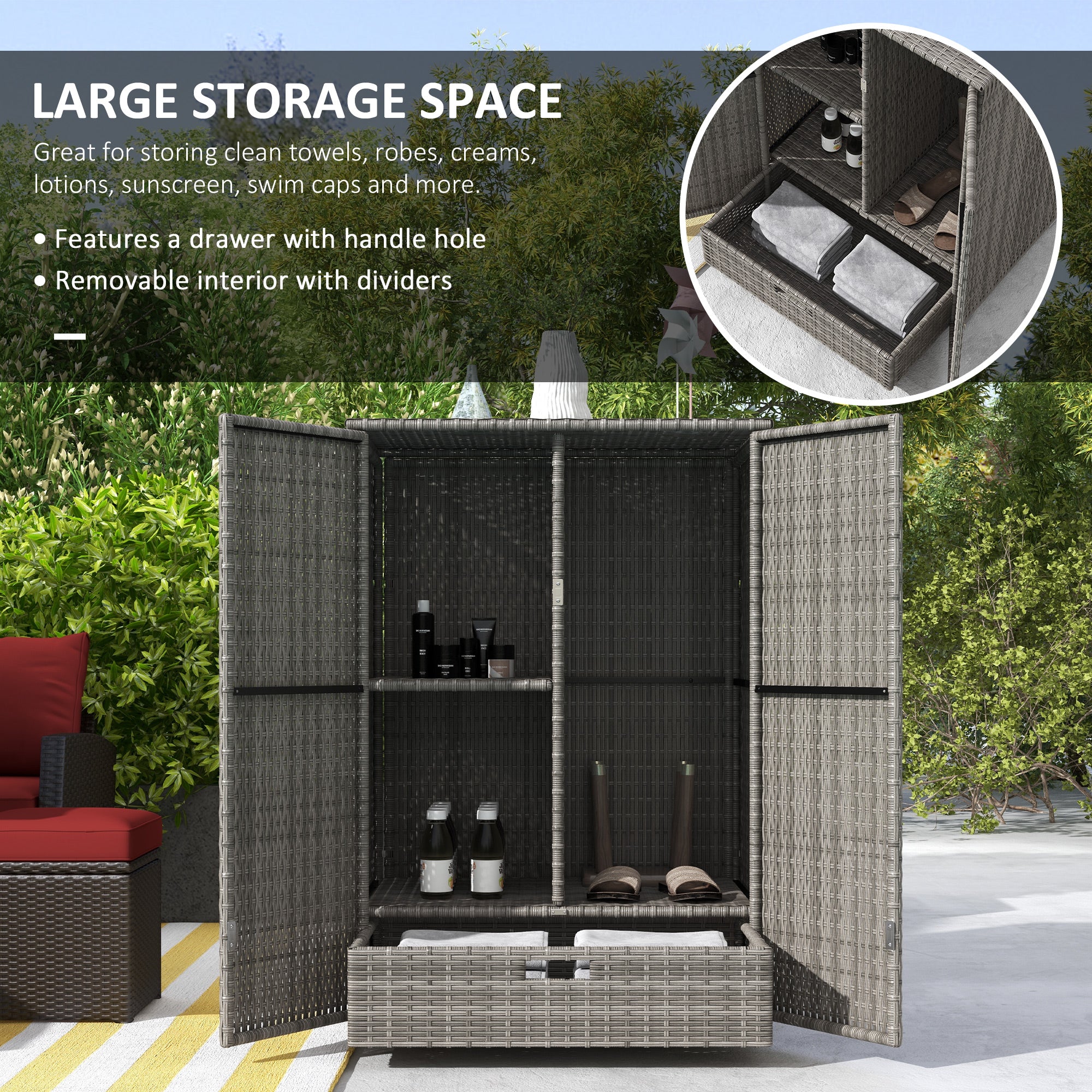 Outdoor Storage Cabinet