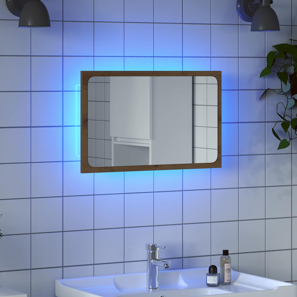 LED bathroom mirror