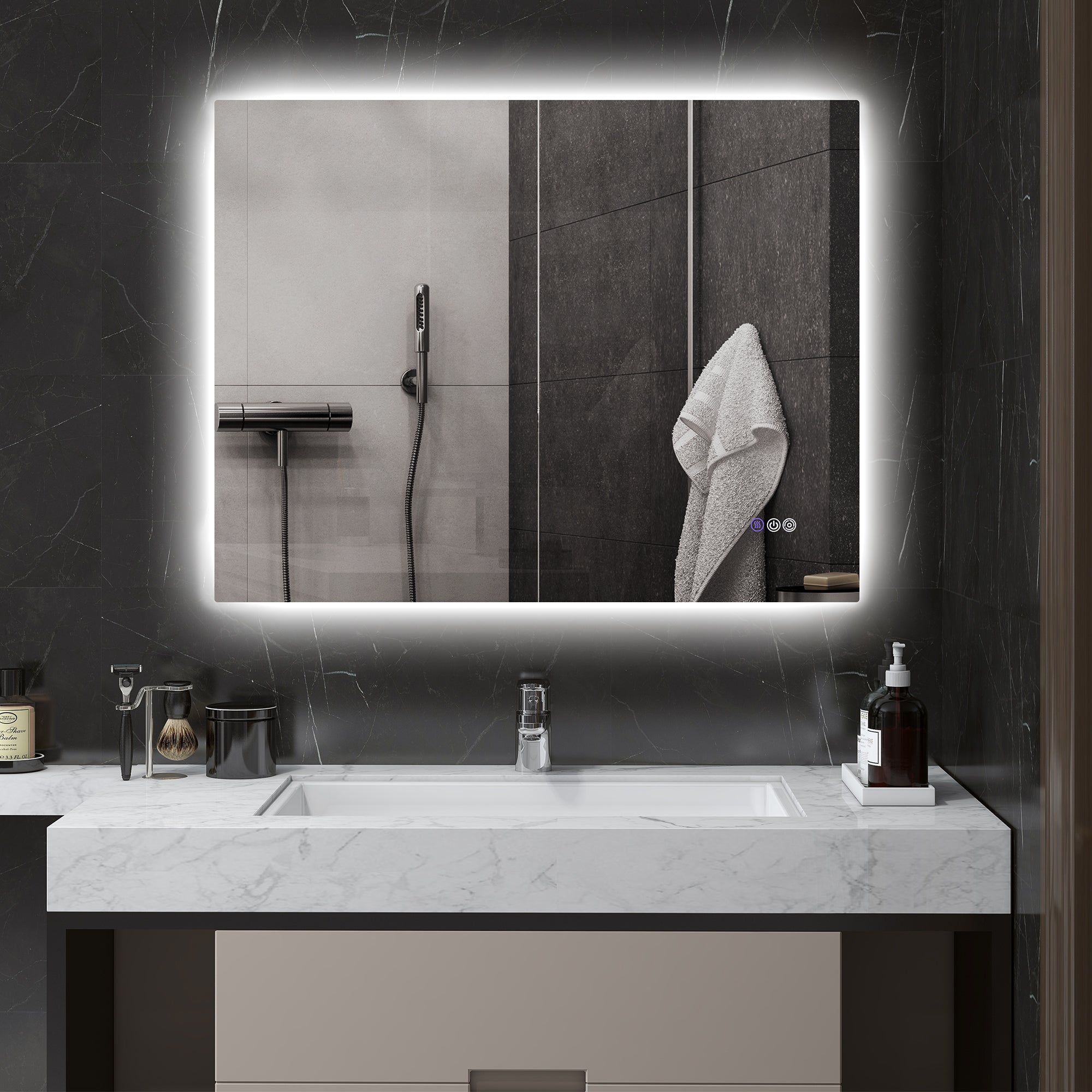 Dimmable Bathroom Mirror with Lights