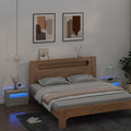 bedside tables, 2 pieces, with 60 LEDs