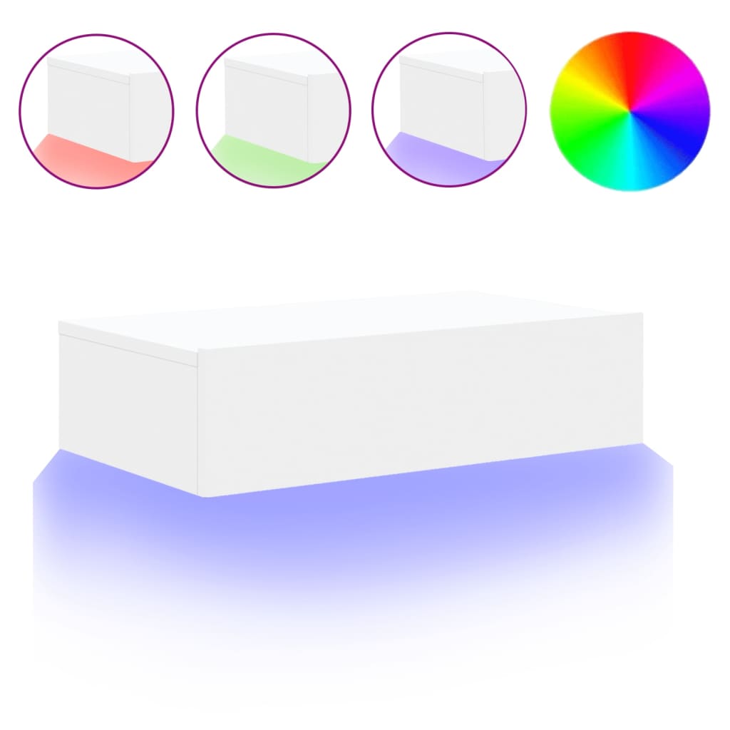 TV cabinet with LED lights