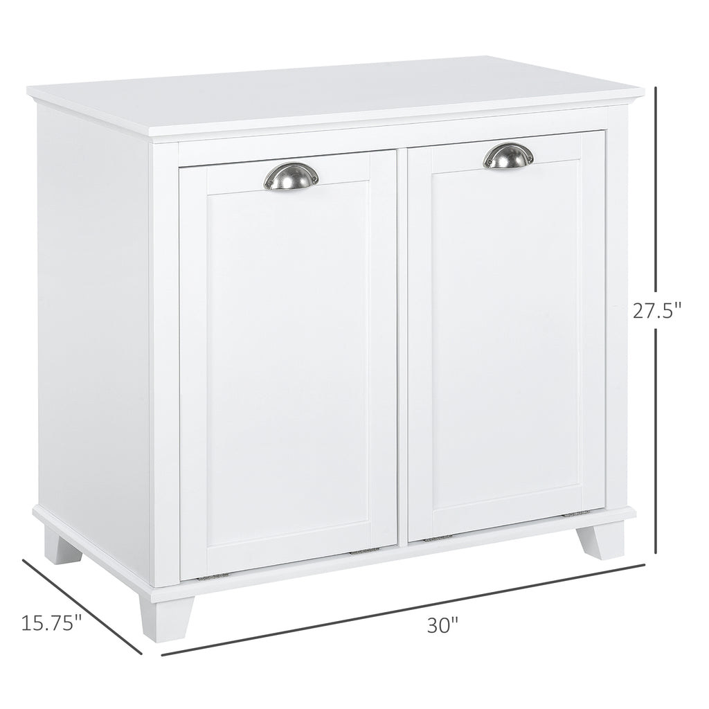 Dual Tilt out Laundry Hamper Cabinet