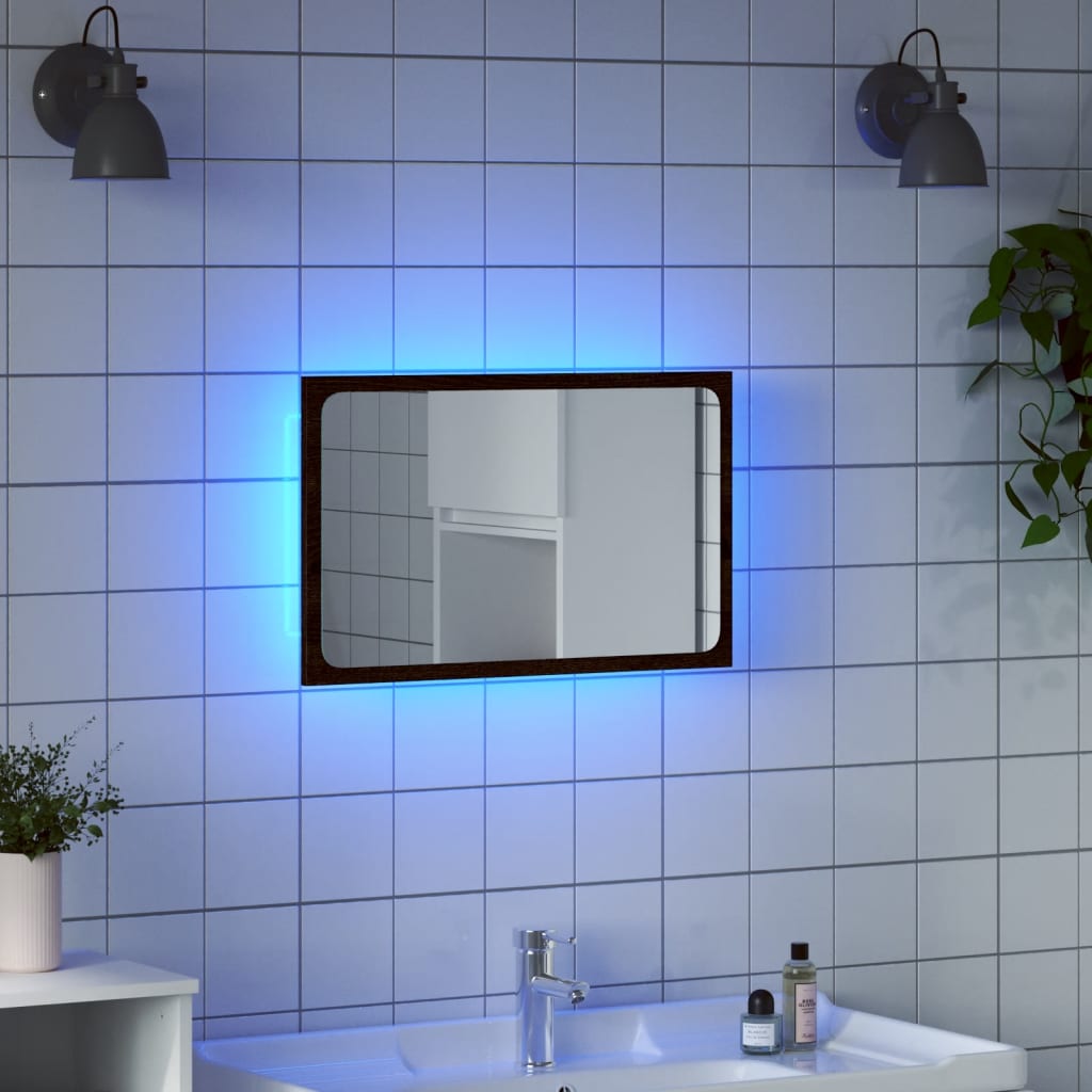 LED bathroom mirror