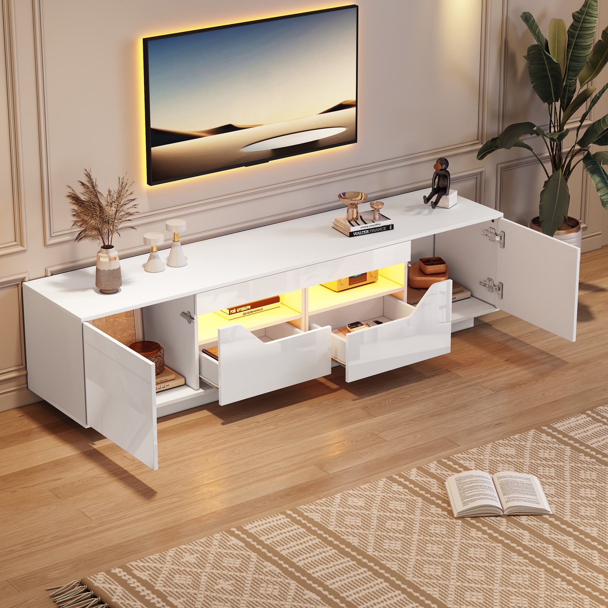 Highgloss TV Stand