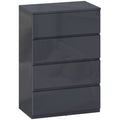 High Gloss Chest Of Drawers