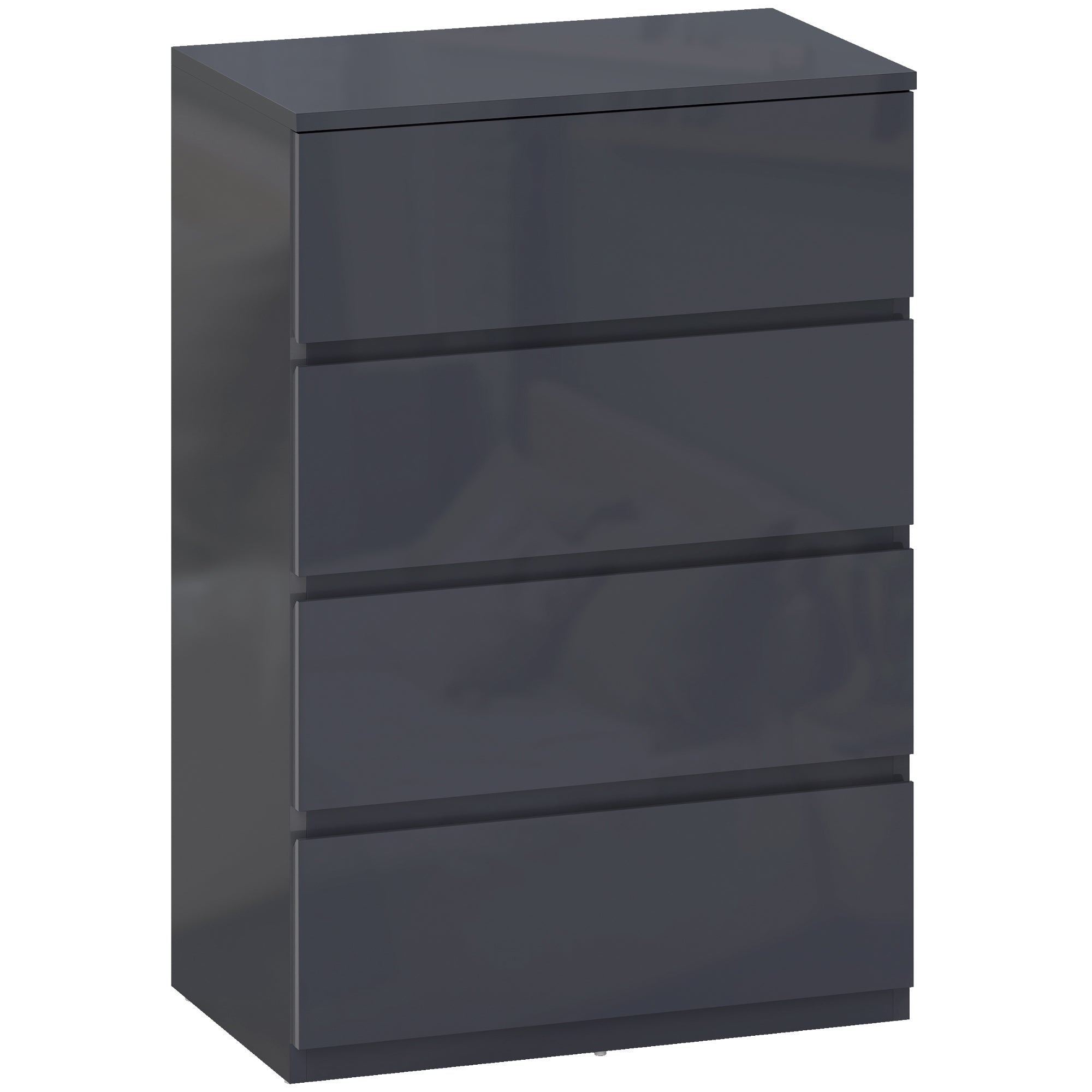 High Gloss Chest Of Drawers