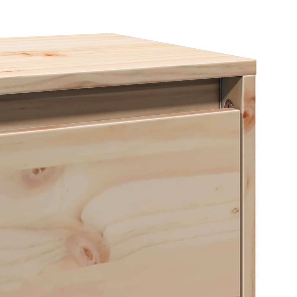 wall cabinets, 2 pieces, 80x solid pine wood