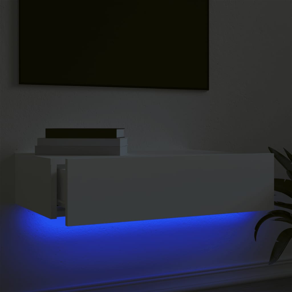TV cabinet with LED lights