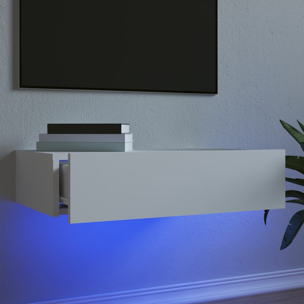 TV cabinet with LED lights