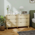 6 Drawer Double Dresser for Bedroom