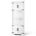 68" Tall Corner Storage Cabinet