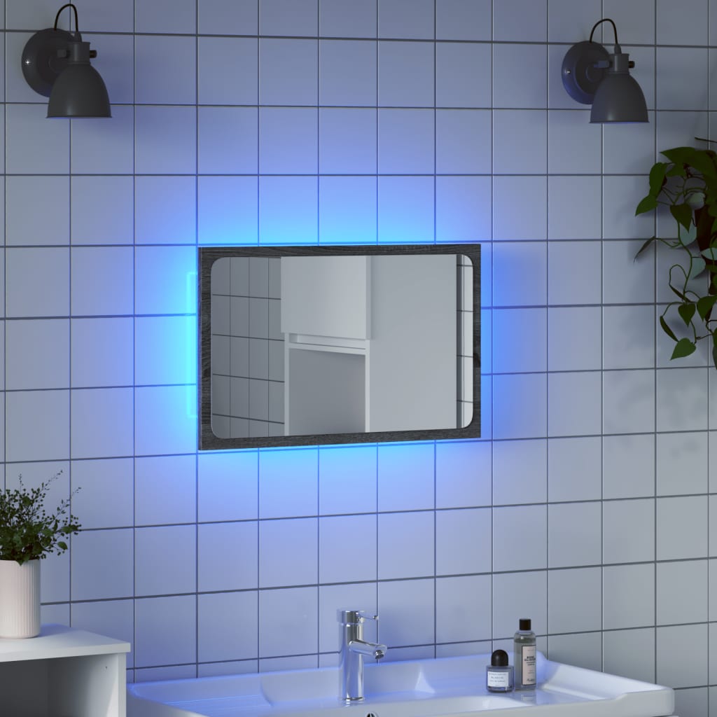 LED bathroom mirror