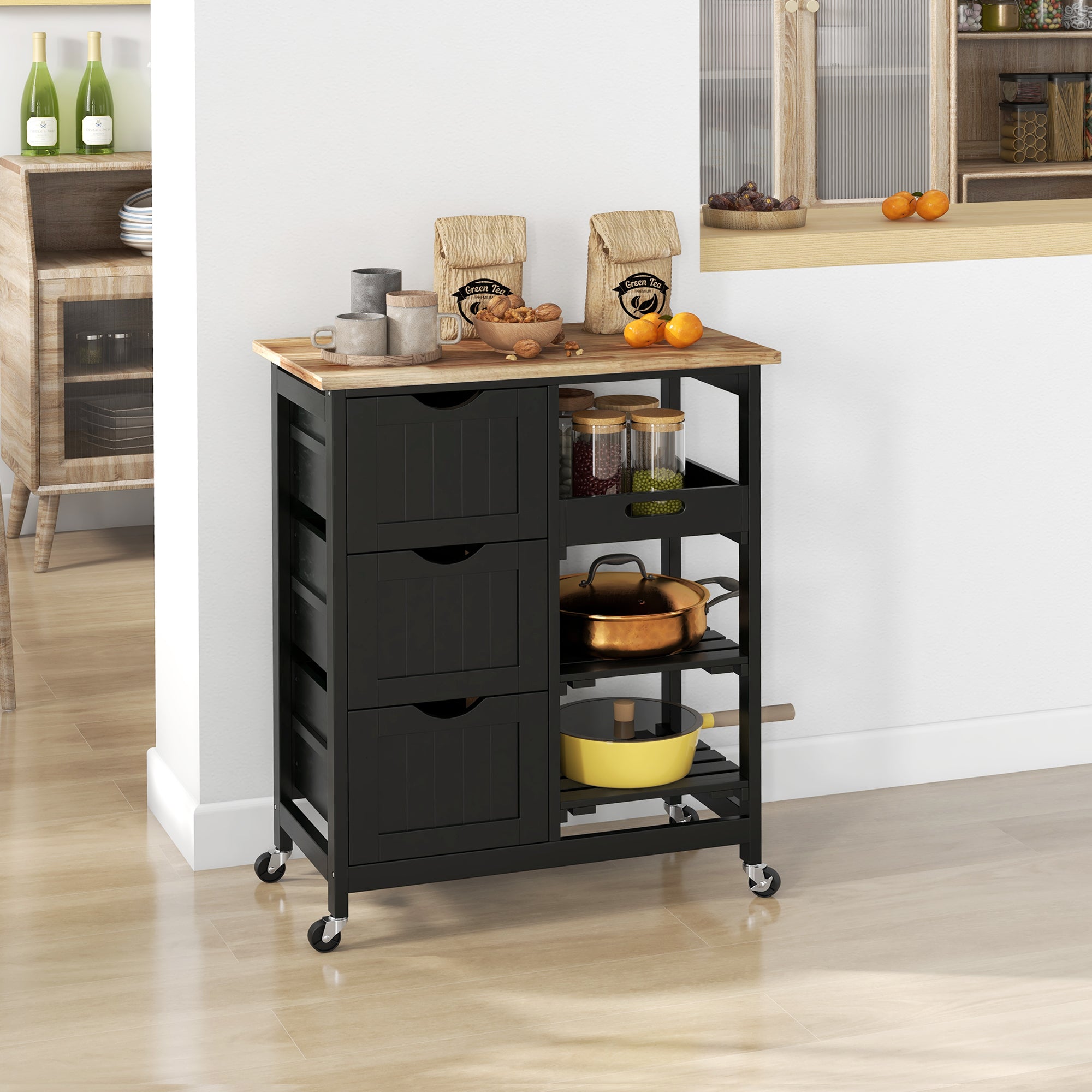 Rolling Kitchen Cart
