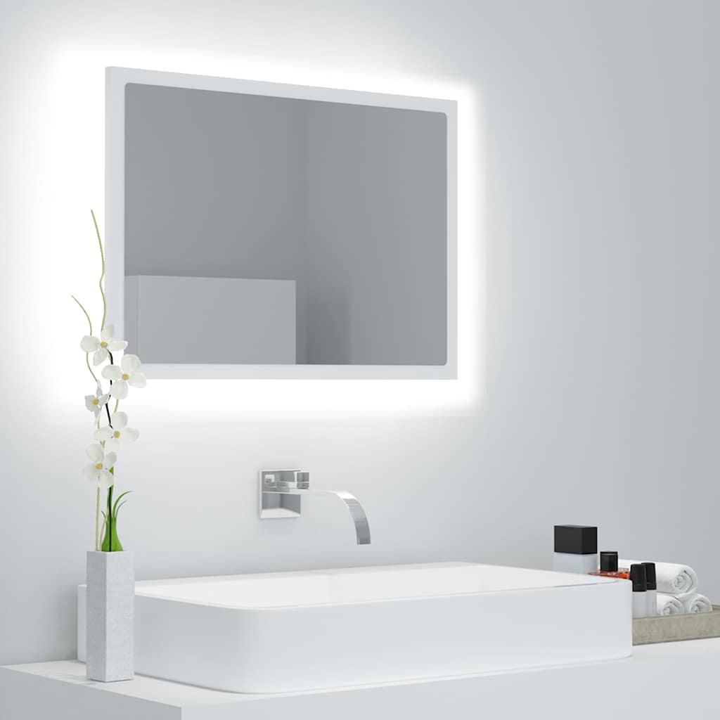 LED bathroom mirror